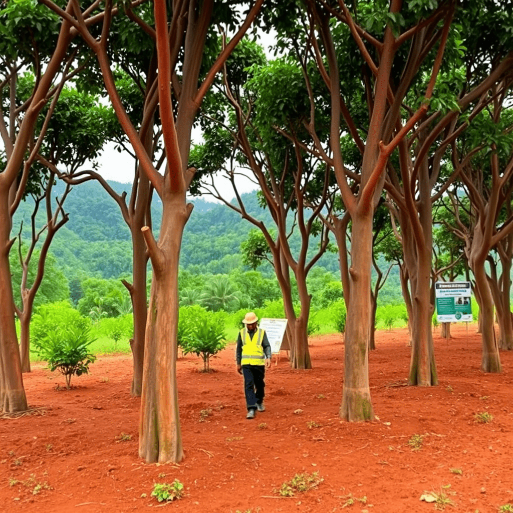 Sundarban Agro Tourism red sandalwood Farm
