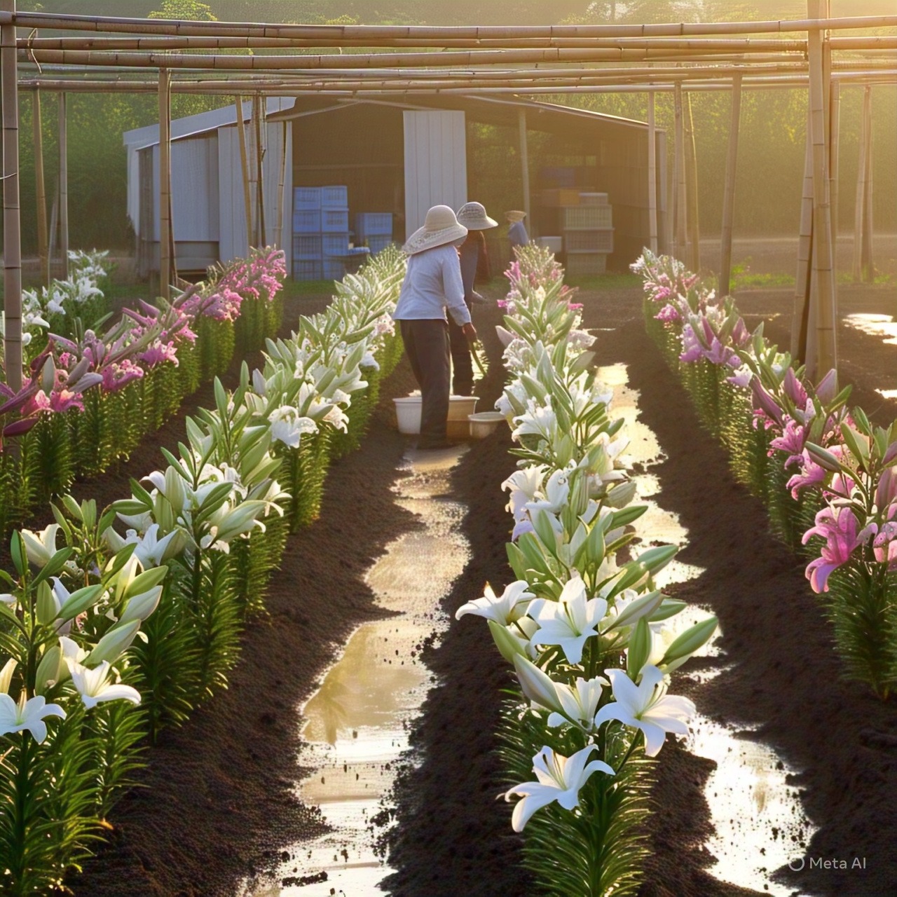 Sundarban Agro Tourism flowers nursery