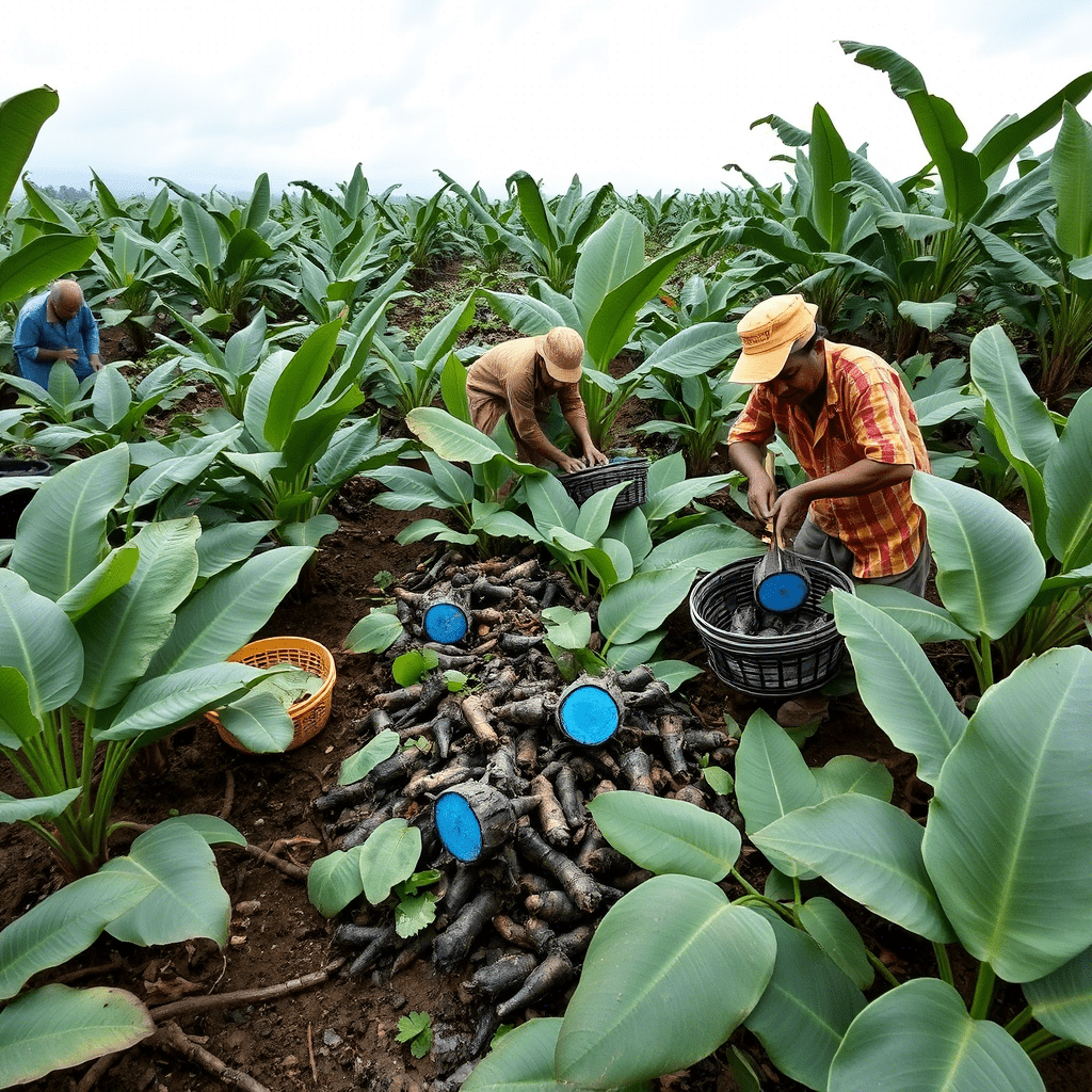 Sundarban Agro Tourism black turmeric Farm