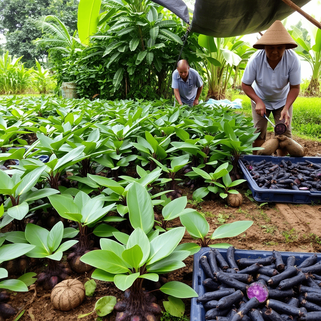 Sundarban Agro Tourism black ginger Farm