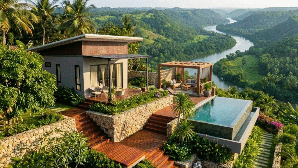 river view farmhouse plots