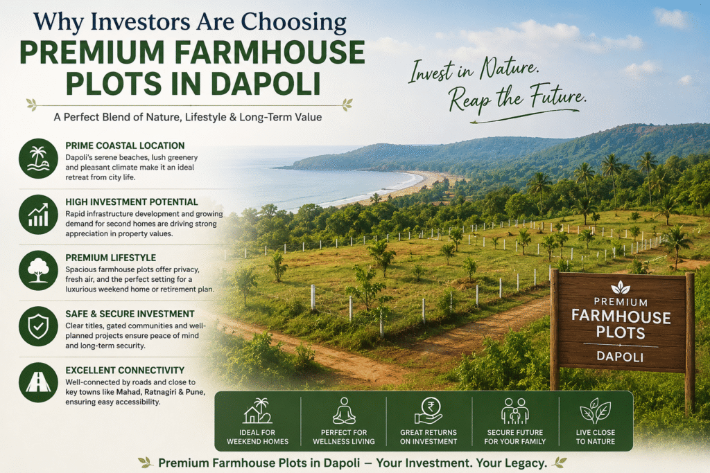 Premium Farmhouse Plots in Dapoli