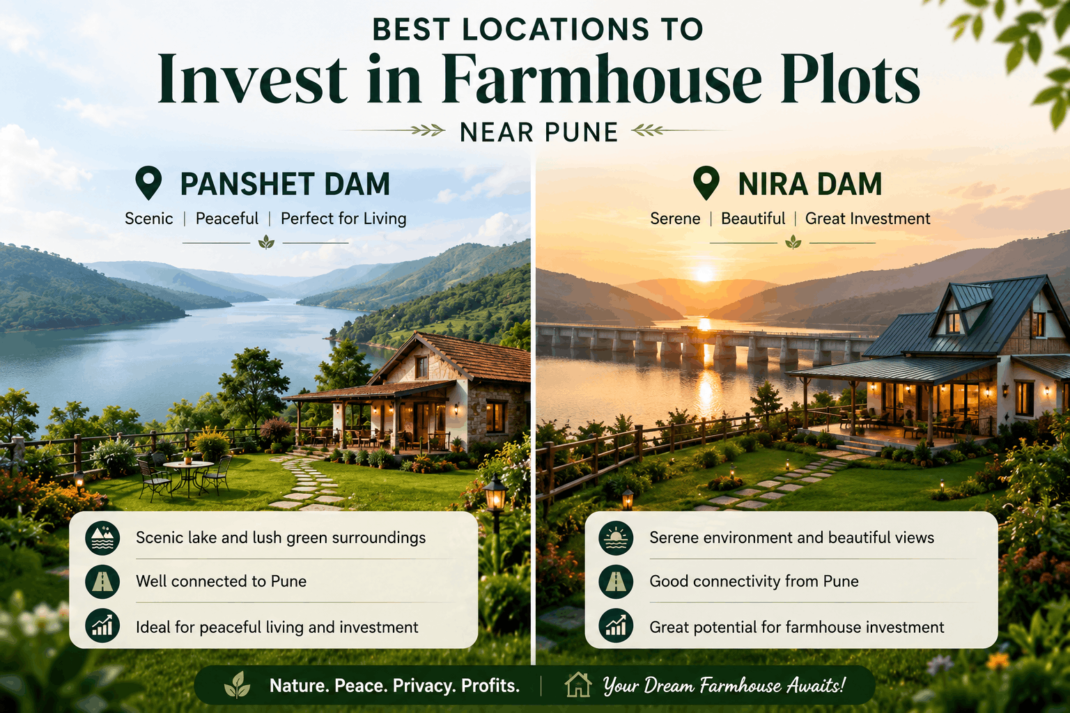 Farmhouse Plots Near Pune