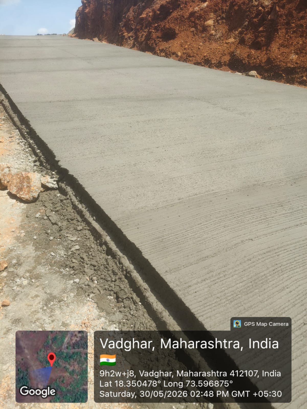 Panshet Dam Progress