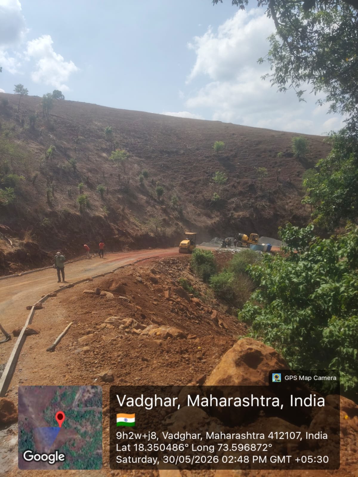 Panshet Dam Progress
