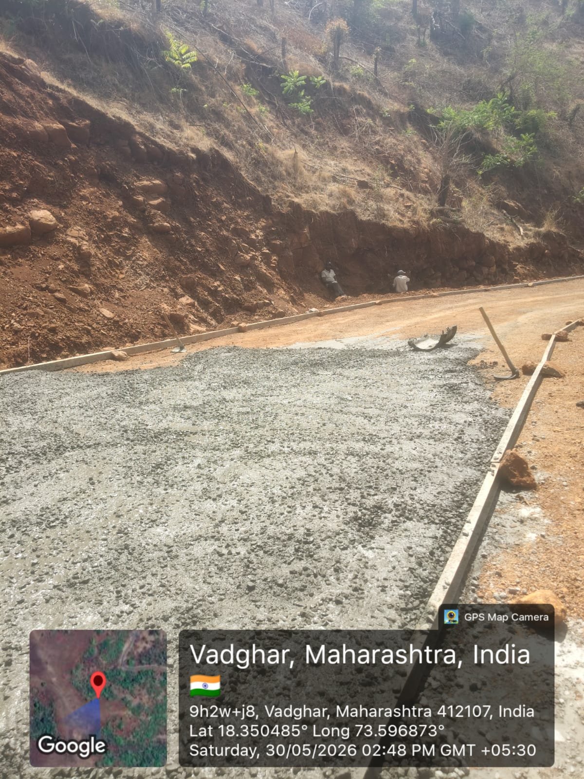 Panshet Dam Progress