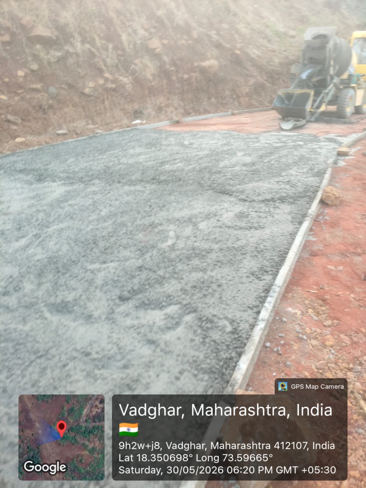 Panshet Dam Progress