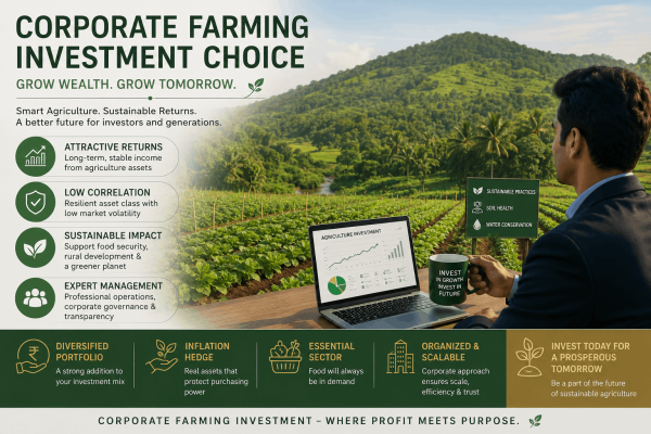 corporate farming investment choice